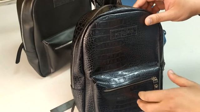 Обзор рюкзака DOLCE ROSA (Р-02) из натуральной кожи смотреть онлайн