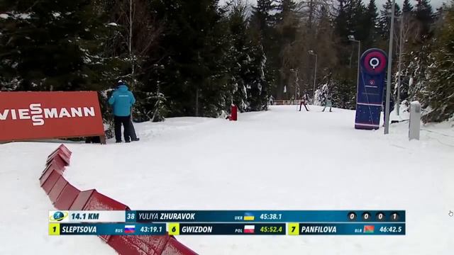 BIATHLON EUROPEAN CHAMPIONSHIP 2017 INDIVIDUAL WOMEN 25.01.2017 Duszniki Zdroj (Poland) смотреть онлайн