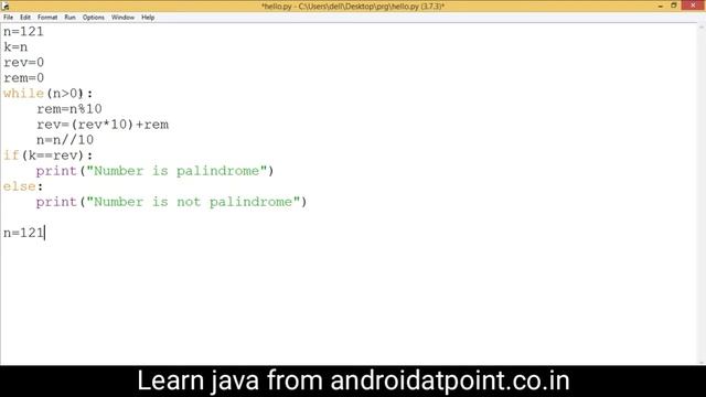 python program check palindrome. how to check palindrome number in python. смотреть онлайн