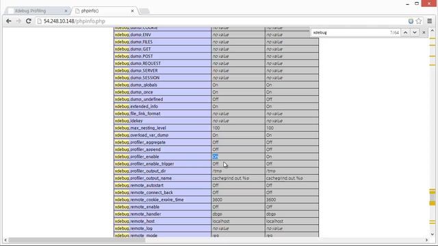 xdebug profiling смотреть онлайн