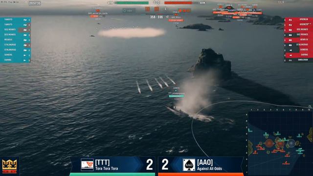 World of Warships - New King of the Sea - LAST MATCH FINALS смотреть онлайн