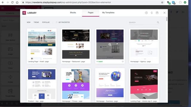 Elementor - How To Save Page As A Template смотреть онлайн