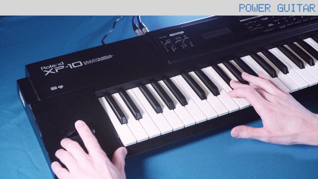 Roland XP-10 Multitimbral Synthesizer - 90s GM machine смотреть онлайн
