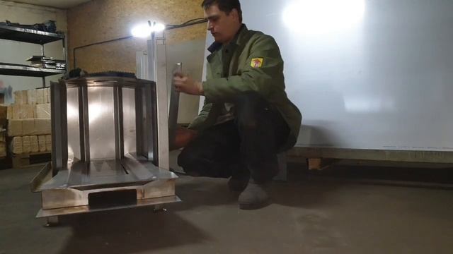 Производство печи под заказ в коммерческую парную. смотреть онлайн