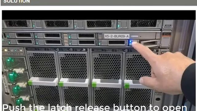 Sun Server X5-2, X6-2 HDD Replacement смотреть онлайн