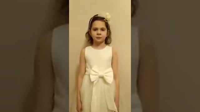 Назар Наджми, "Белым-бела уже земля", читает Калёнова Виктория 8 лет. смотреть онлайн