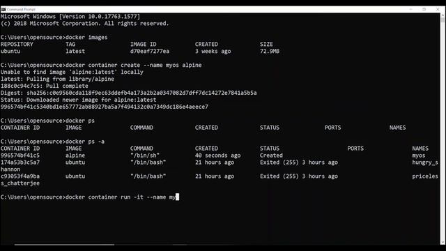 Docker Container Basics (Create , Start , Stop) | #5 Docker Tamil Tutorial for Beginners смотреть онлайн