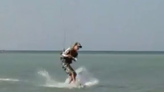 Кайт фристайл. Тренируем Surface на воде. учимся делать хэнд смотреть онлайн