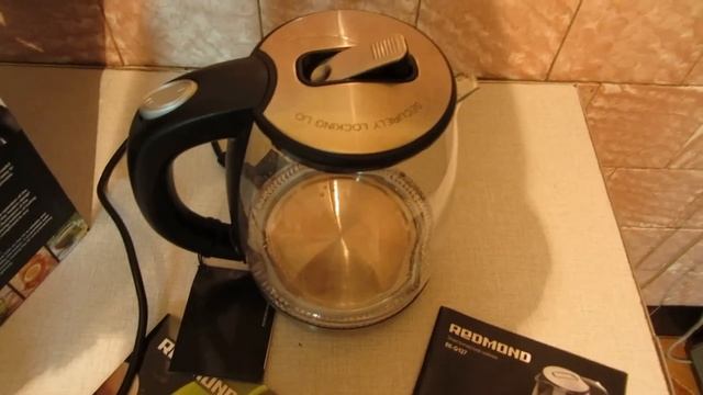 Электрочайник Redmond RK-G127 смотреть онлайн