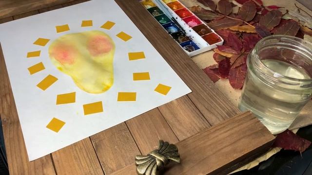 Мастер-класс «Поделка из осенних листьев» смотреть онлайн