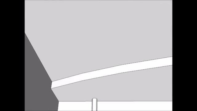 Возможные конструкции на потолке в маленькой комнате с одним окном . смотреть онлайн