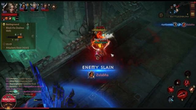 My First PVP Battleground Game as Blood Knight - It didn't go all that well - Diablo Immortal смотреть онлайн