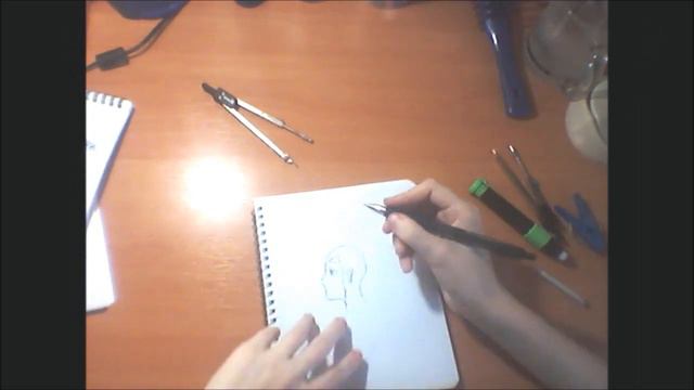 Аниме. Первый рисунок на видео. ПОТОМУ ЧТО Я МОГУ