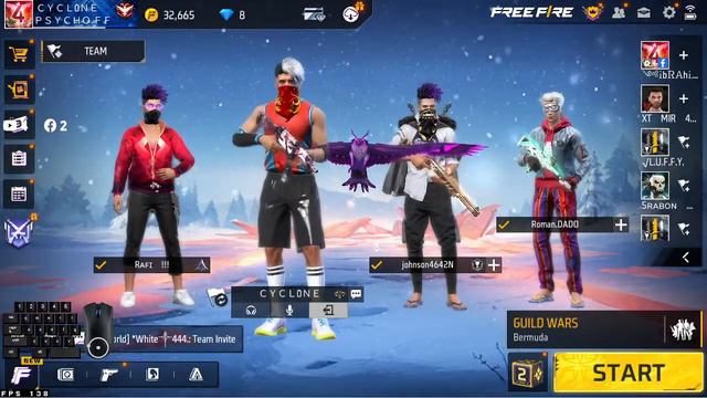 Guild Wars ।। Free Fire Bangladesh Server ।। Cyclone FF Live // FF Live BD, Nepal #freefire #ff смотреть онлайн