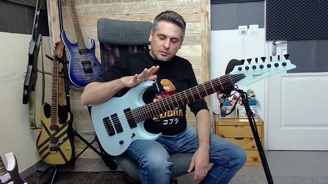 À la découverte des IBANEZ RGD ( + démo de ma RGD7421 customisée ) смотреть онлайн