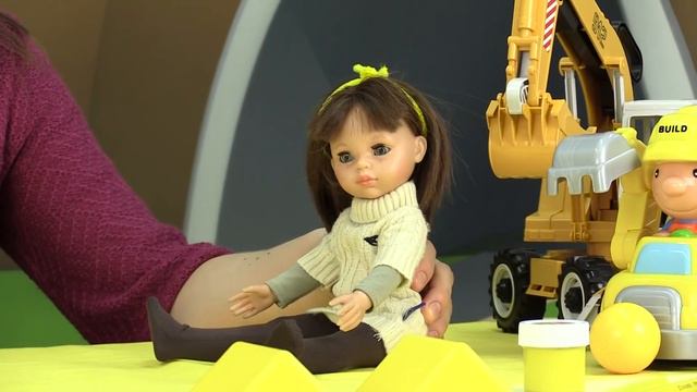 Английский для детей! Учим цвета - Жёлтый. Видео с игрушками смотреть онлайн