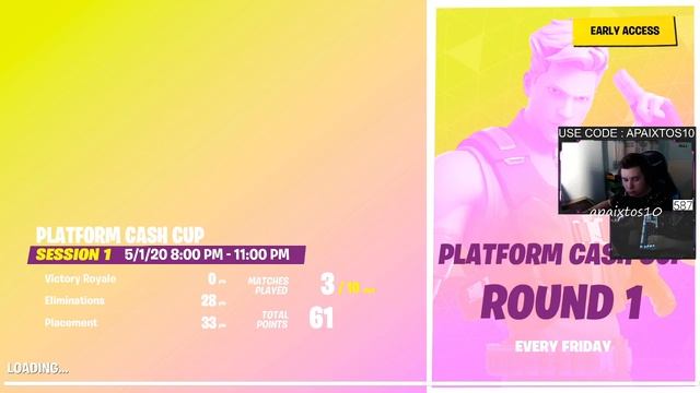 ?Solo cash cup!! | Livestream fortnite 700+ wins | Sac:apaixtos10 смотреть онлайн