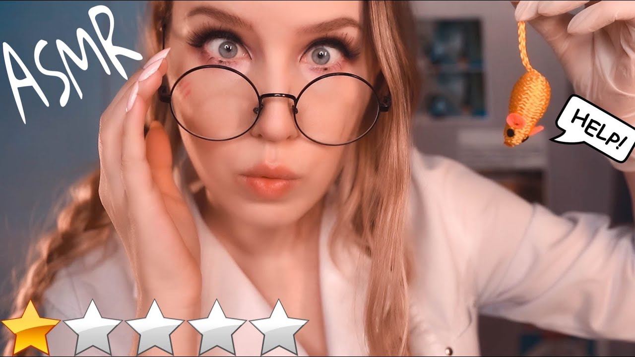 АСМР ОСМОТР ТВОЕГО ПИТОМЦА Ужасный Ветеринар | ASMR Worst Reviewed Veterinarian [+Sub] смотреть онлайн