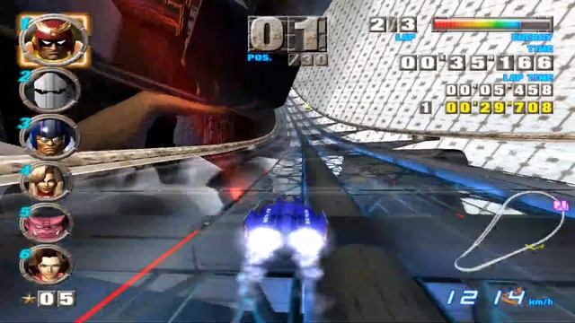 F-Zero GX (GC) walkthrough - Casino Palace 1 смотреть онлайн