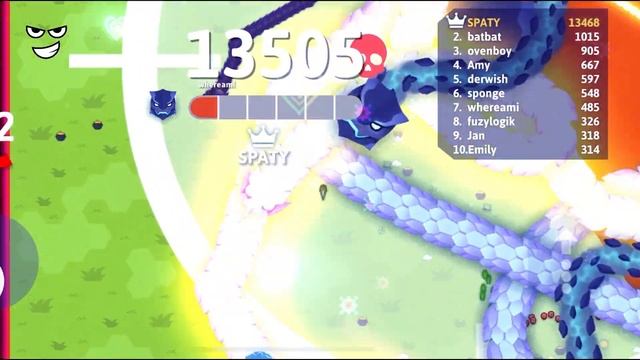 SNAKE.IO ? SPATY WOW ! EPIC FROSTBITE ? NEW EVENT: OVER THE RAINBOW, Best Snake io Gameplay 2023 смотреть онлайн