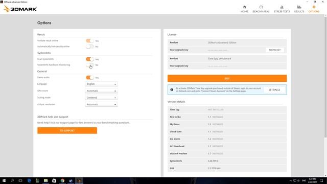 How To Enable System Info Hardware Monitoring In 3DMark