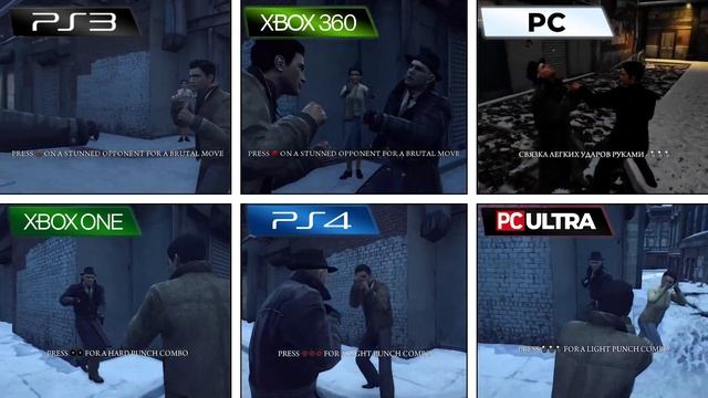 Mafia II (2010) PS3 vs XBOX 360 vs PC vs PS4 vs XBOX ONE vs PC Ultra (Graphics Comparison) смотреть онлайн