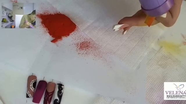 Флокайдер. Технология нанесения бархата. Омбре градиенты. Дизайн выходного дня. смотреть онлайн