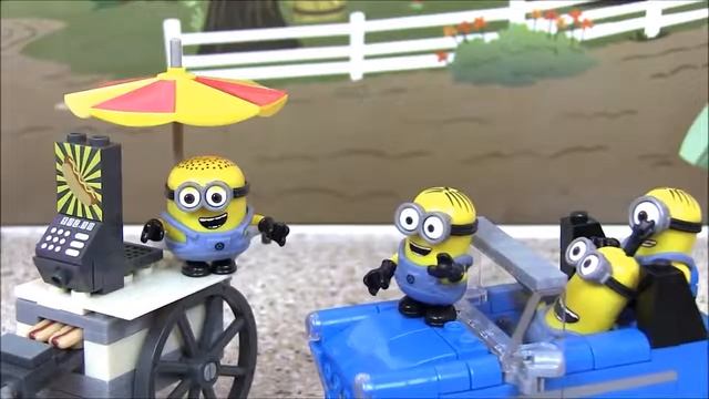 Vampire Surprise! Mega Bloks Миньоны Мультик. Игрушки для Детей. Игры для Дете. Видео для смотреть онлайн