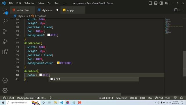 Scroll Indicator Bar With JavaScript .|Amin Coding. смотреть онлайн