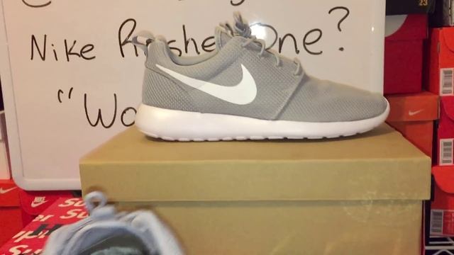 Nike roshe one wolf grey review смотреть онлайн