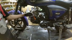 Мопед Alpha перестал заводится.Регулировка тепловых зазоров клапанов.