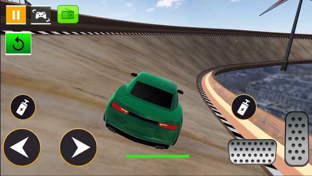 Spider Car Stunts Car Games - Impossible Stunt Car Jumping Games - Android Gameplay смотреть онлайн