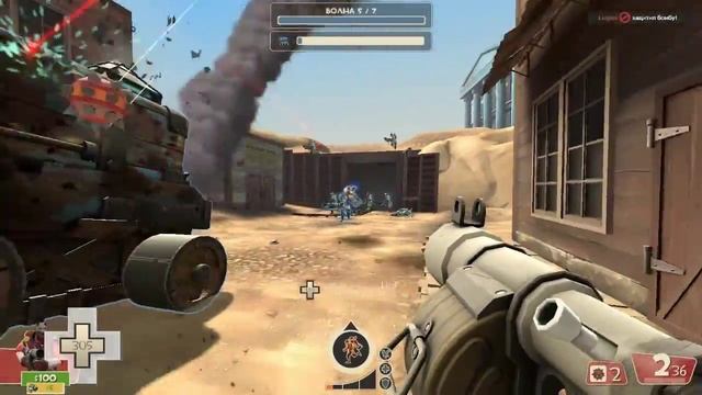 TF 2: MvM Advanced №11.Контрол + Альт + Демонтаж (Coal Town). Игра за демо (подрывника) смотреть онлайн