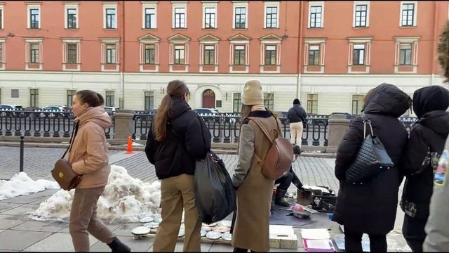 Russia. Saint Petersburg. Spring 2023. 4K HDR 60 Fps - Walking Tour