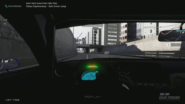 GT Sport - East Inner Loop TT - Nissan GTR GT3 - 1:56.185 смотреть онлайн