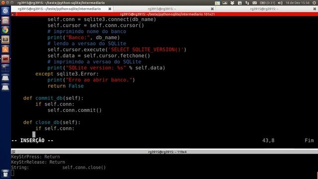 Tutorial SQLite3 e Python3 - 5 de 10 смотреть онлайн