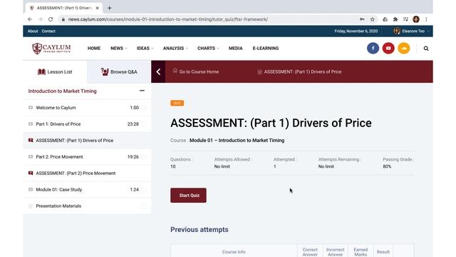 Introduction to the Caylum E-Learning Portal смотреть онлайн