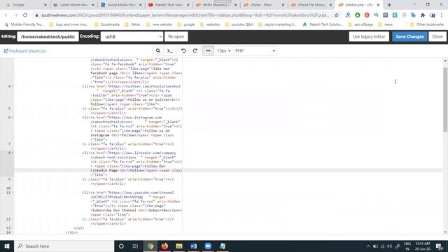 How to add slide social media follow button in html and php website смотреть онлайн