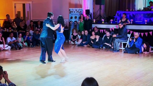Jonatha Saavedra and Clarisa Aragon - Vals performance at the SoCal Tango Championship 2023 смотреть онлайн