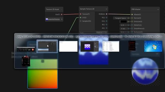 Waterfall Shader Graph Unity Tutorial | Easy! смотреть онлайн