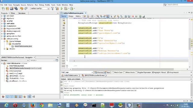 Creacion Tabla Grilla Swing,Grid Jtable Java Swing Netbeans смотреть онлайн