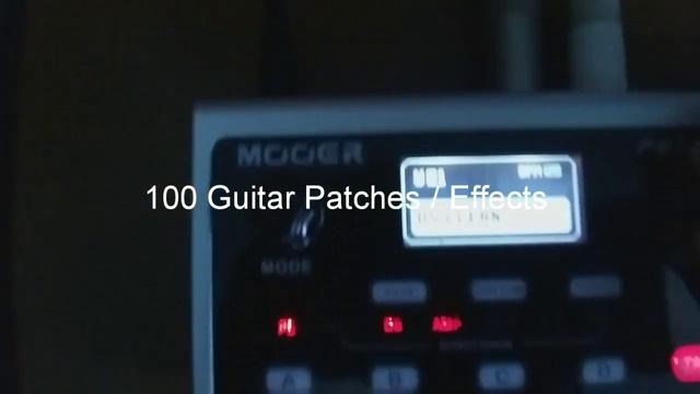 MOOER PE100 UNBOXING AND SOUNDTEST