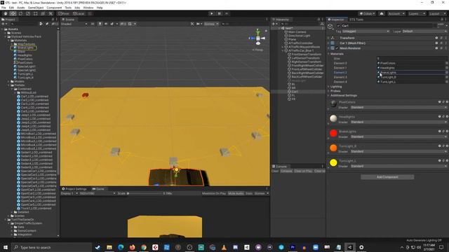20. Auto Rig AI Traffic Car with Simple Traffic System for Unity смотреть онлайн