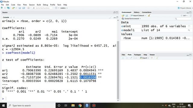 9.3:ARIMA Model - Diagnostics смотреть онлайн