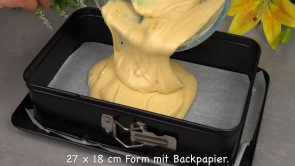 Kuchen in 5 Minuten! Jeder sucht nach diesem Rezept! Besser als Apfelkuchen