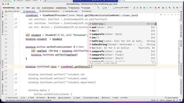 35 - Kotlin Android studio | ViewModel & factory смотреть онлайн