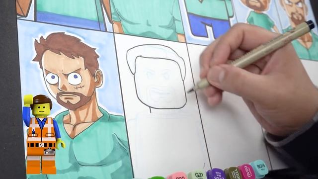 Drawing MINECRAFT in 11 ART STYLES! (EPIC FAIL!) смотреть онлайн