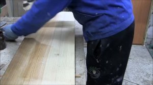 Лестница. Покрытие ступеней колерованным маслом от Festool