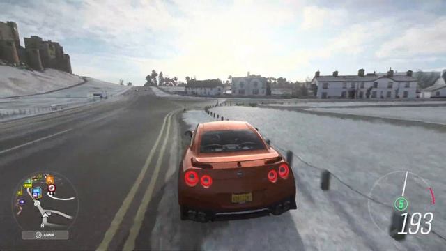 NISSAN GT R35 HIGH SPEED IN ENGLAND FORZA HORIZON4 X LOGITECH G920 GAMEPLAY 4K смотреть онлайн
