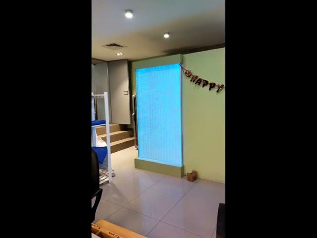 Пузырьковые панели в зоне ресепшен в СПА отель Софрино смотреть онлайн